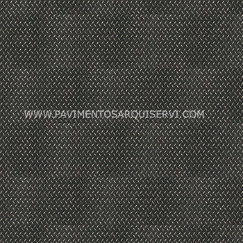 Vinílicos piedra Suelo Vinílico Black Treadplate 8122